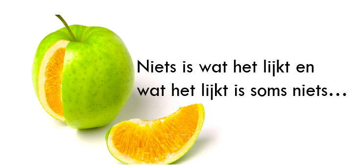 NIETS is zoals het LIJKT tenzij het lijkt zoals het IS | EDDIS | Eddy's